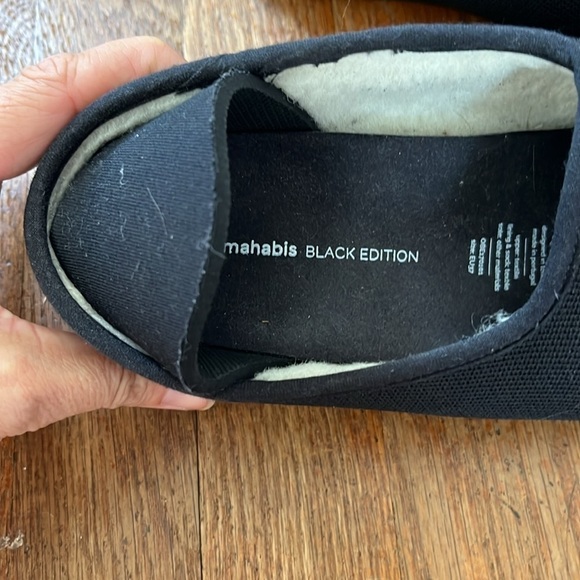 Mahabis Classic Wool Slippers black - Picture 2 of 5